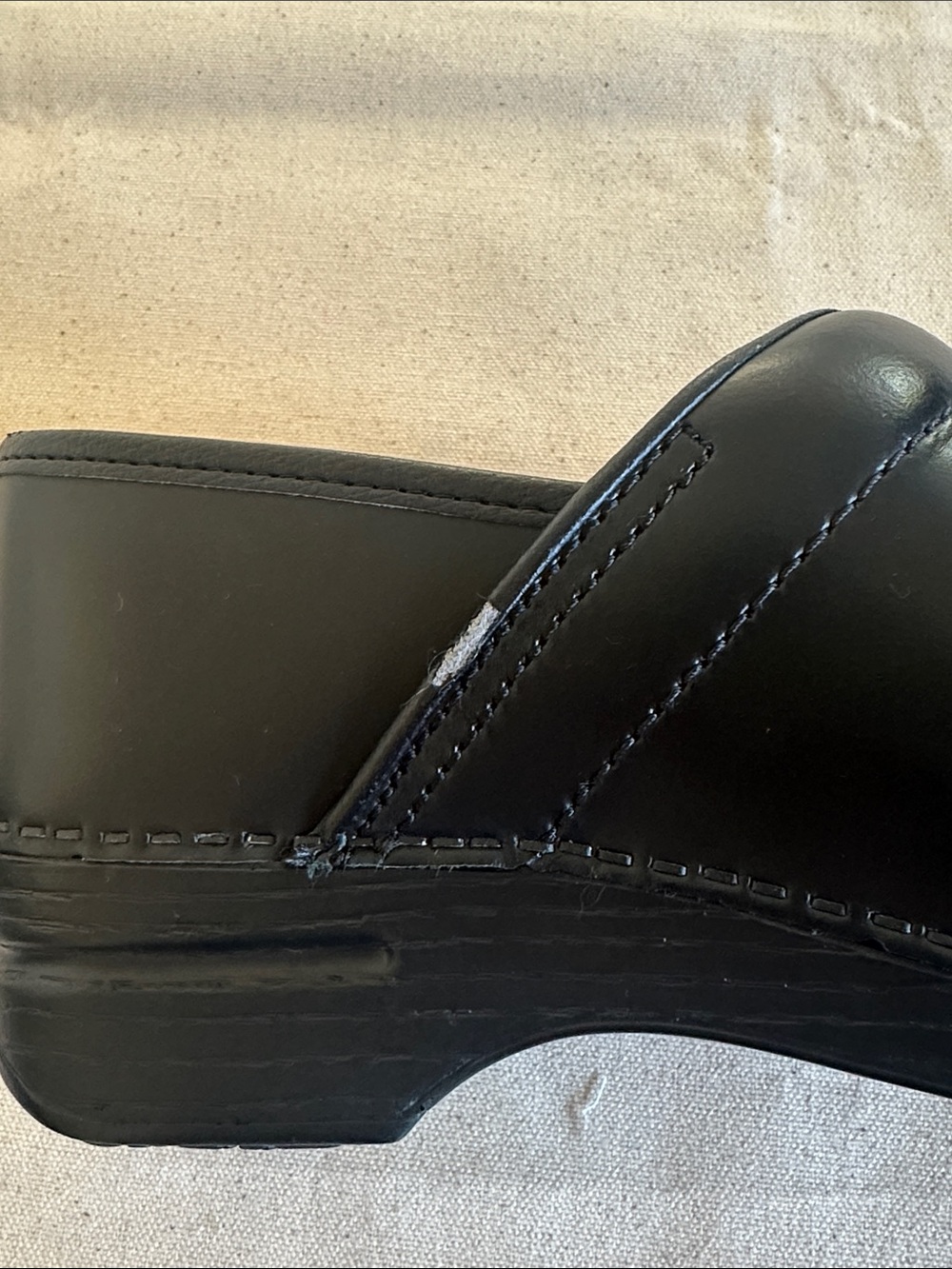 Dansko XP Black Leather Clogs - Picture 8 of 10